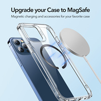 Pierścień magnetyczny ESR dla iPhone 13 12 11 Pro Max metalowy pierścień naklejka dla Samsung S22 Ultra dla Macsafe Case kompatybilny z Magsafe 2